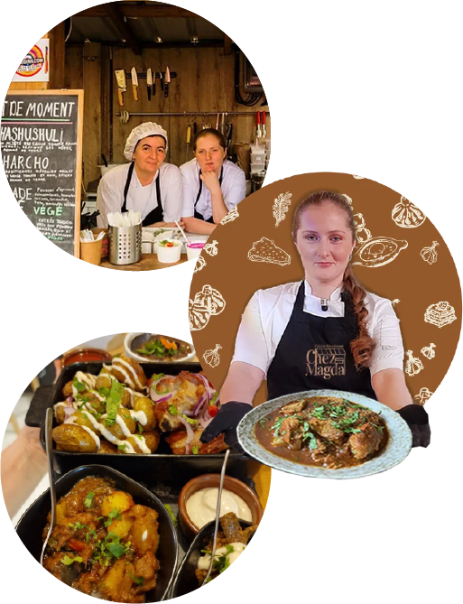 à propose de chez magda restaurant géorgien à paris 5 avenue jean jaurès paris 75019 - l'histoire de magda gegenava
